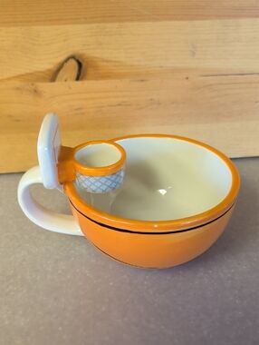 Max'is Creations, Hoop Basketball 🏀 Mug with Built-In Spoon Rest.🌟
